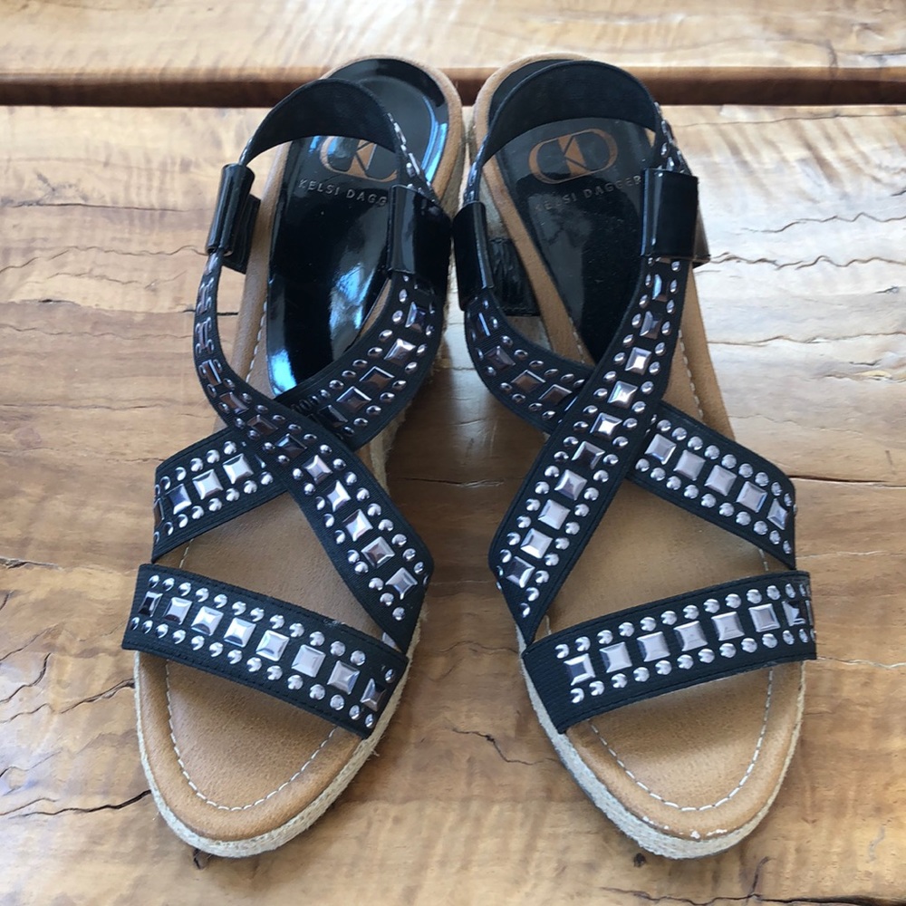 Kelsi Dagger Strappy Wedge